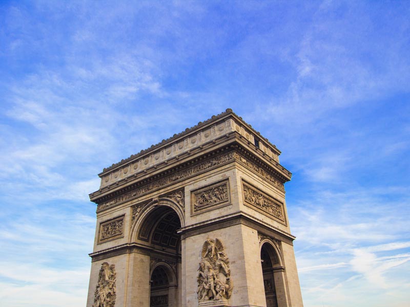 Ingressos antecipados para Paris Torre Eiffel Arco do Triunfo