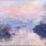 Claude Monet, Couchant Sur la Seine, Effet d’Hiver, 1880