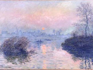 Claude Monet, Couchant Sur la Seine, Effet d’Hiver, 1880